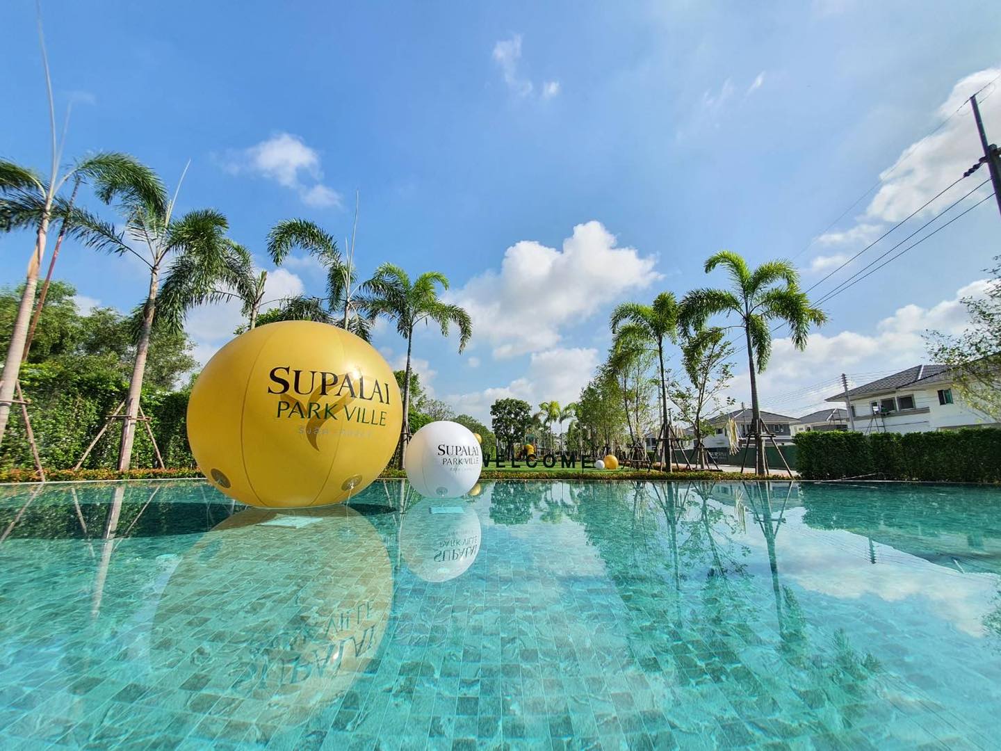 สระว่ายน้ำคุณภาพ โดย Eco Pool Tech ในโครงการศุภาลัย