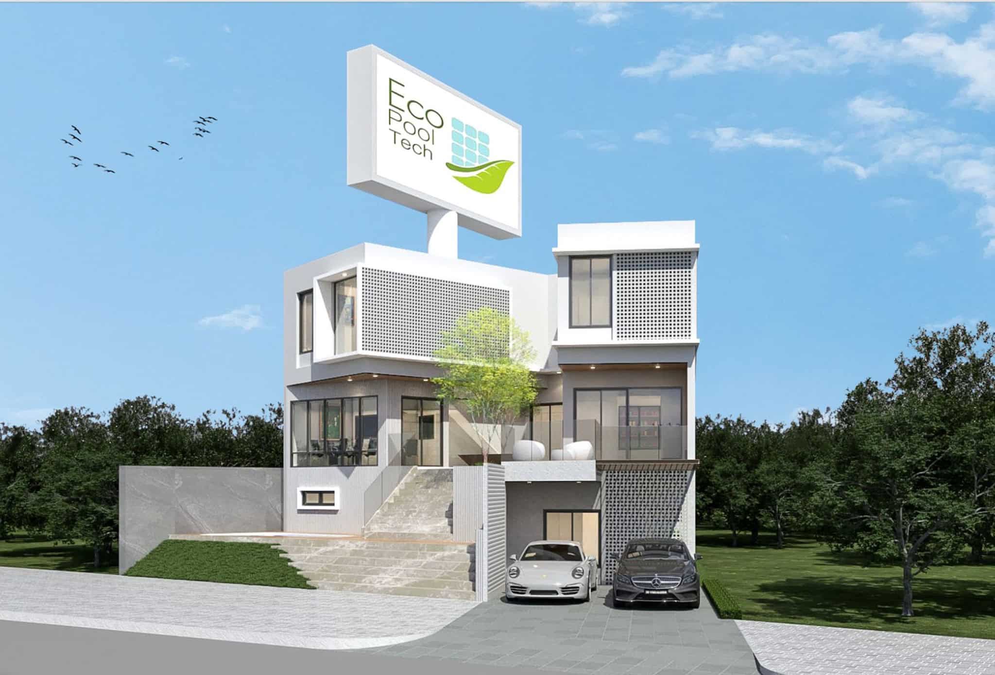 โครงการก่อสร้างสำนักงาน Eco Pool Tech แห่งใหม่ ที่ จ.ภูเก็ต